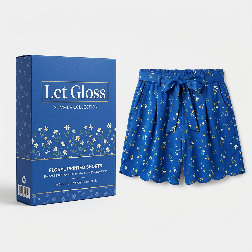 The Floral Printed Shorts – Summer Collection