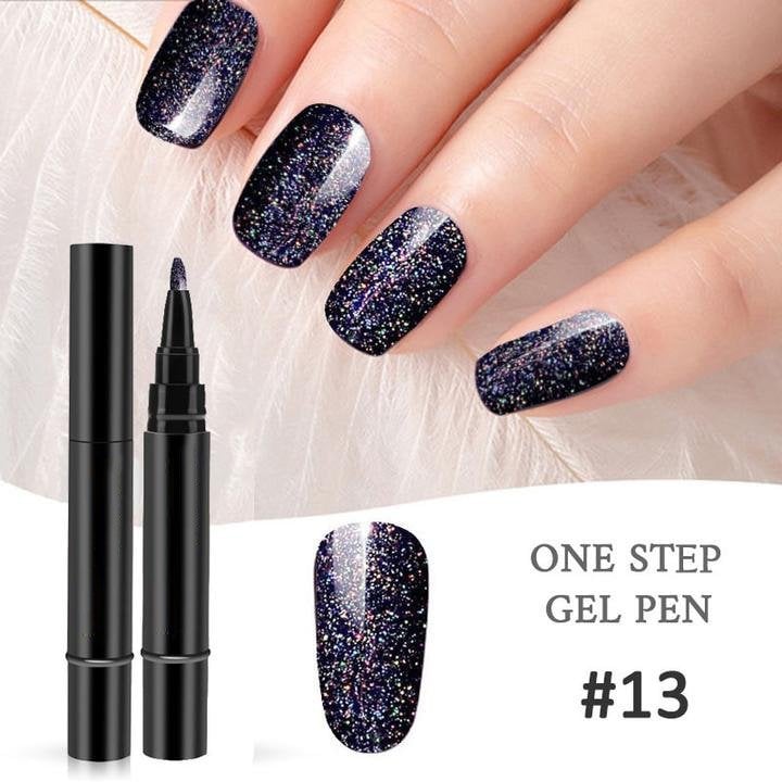 💅 Limited Time Buy 1 Get 1 Free ✨One Step Nail Gel Pen🎨