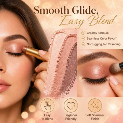 3 Color Eyeshadow Stick