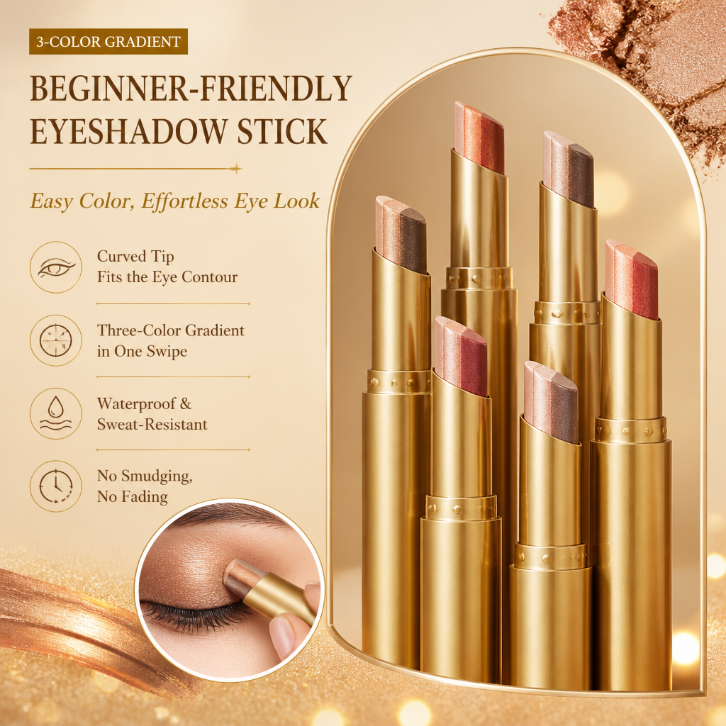 3 Color Eyeshadow Stick