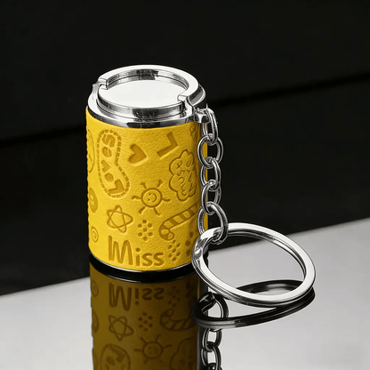 Mini Coin Storage Keychain