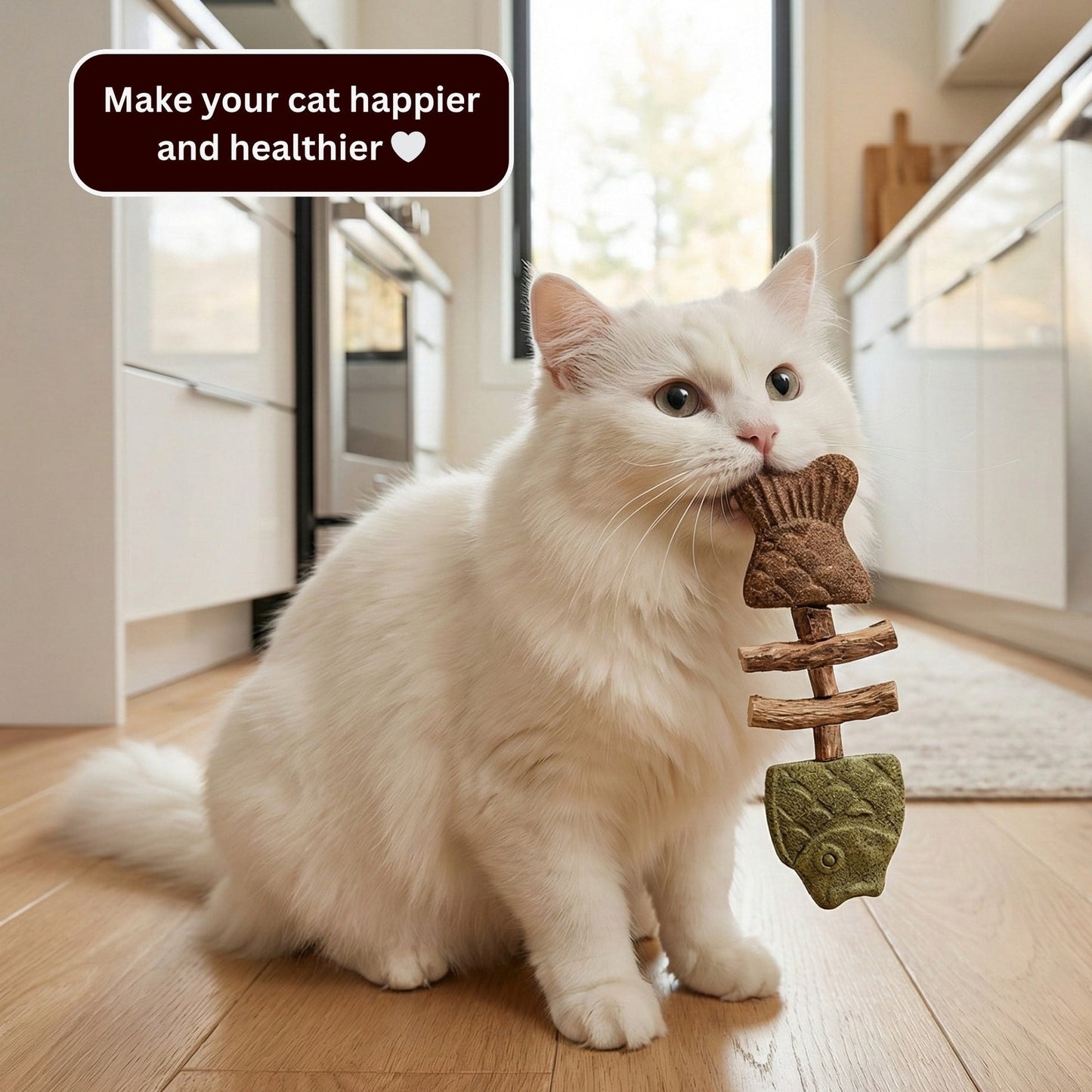 🔥Day Sale 50% OFF🐾-Catnip & Silvervine Chew