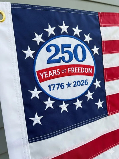 Last Day 49% OFF🔥250th Anniversary USA Commemorative Flag (3x5 Ft).Double-Sided Embroidered