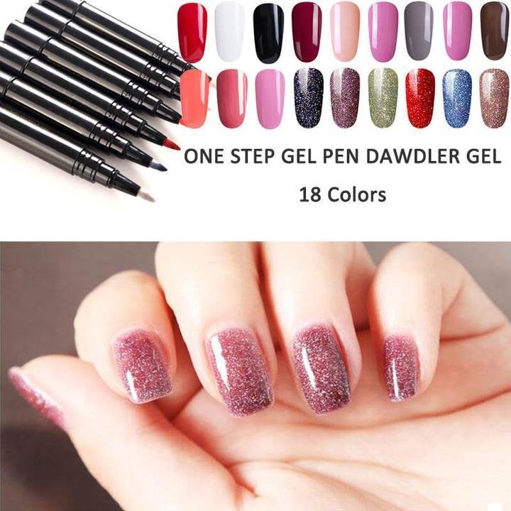 💅 Limited Time Buy 1 Get 1 Free ✨One Step Nail Gel Pen🎨