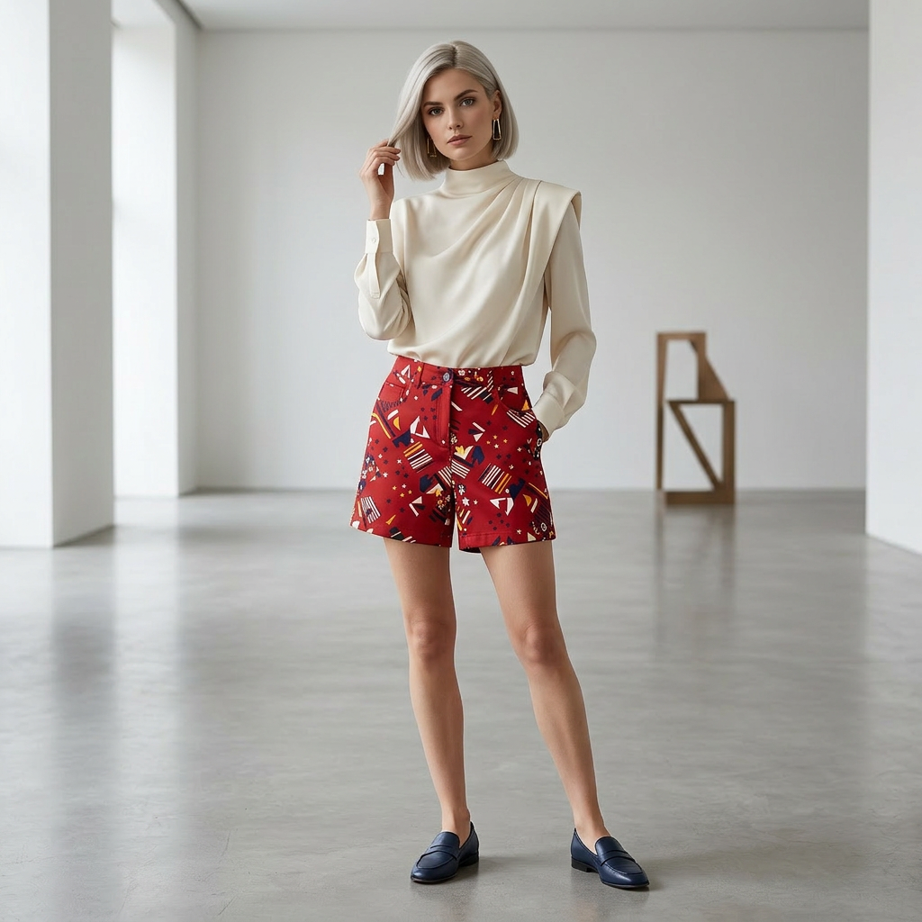 The Daily Patterned Shorts – Premium Apparel