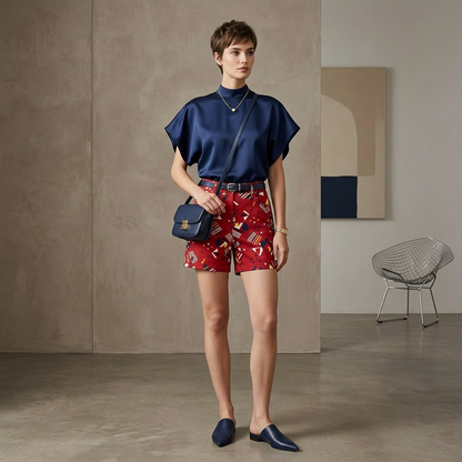 The Daily Patterned Shorts – Premium Apparel