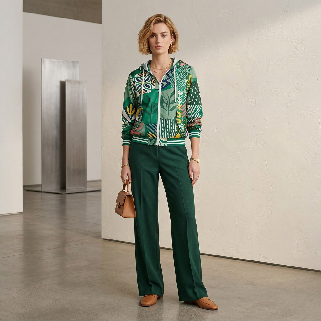 The Chromaflora Limited Edition Outerwear Piece