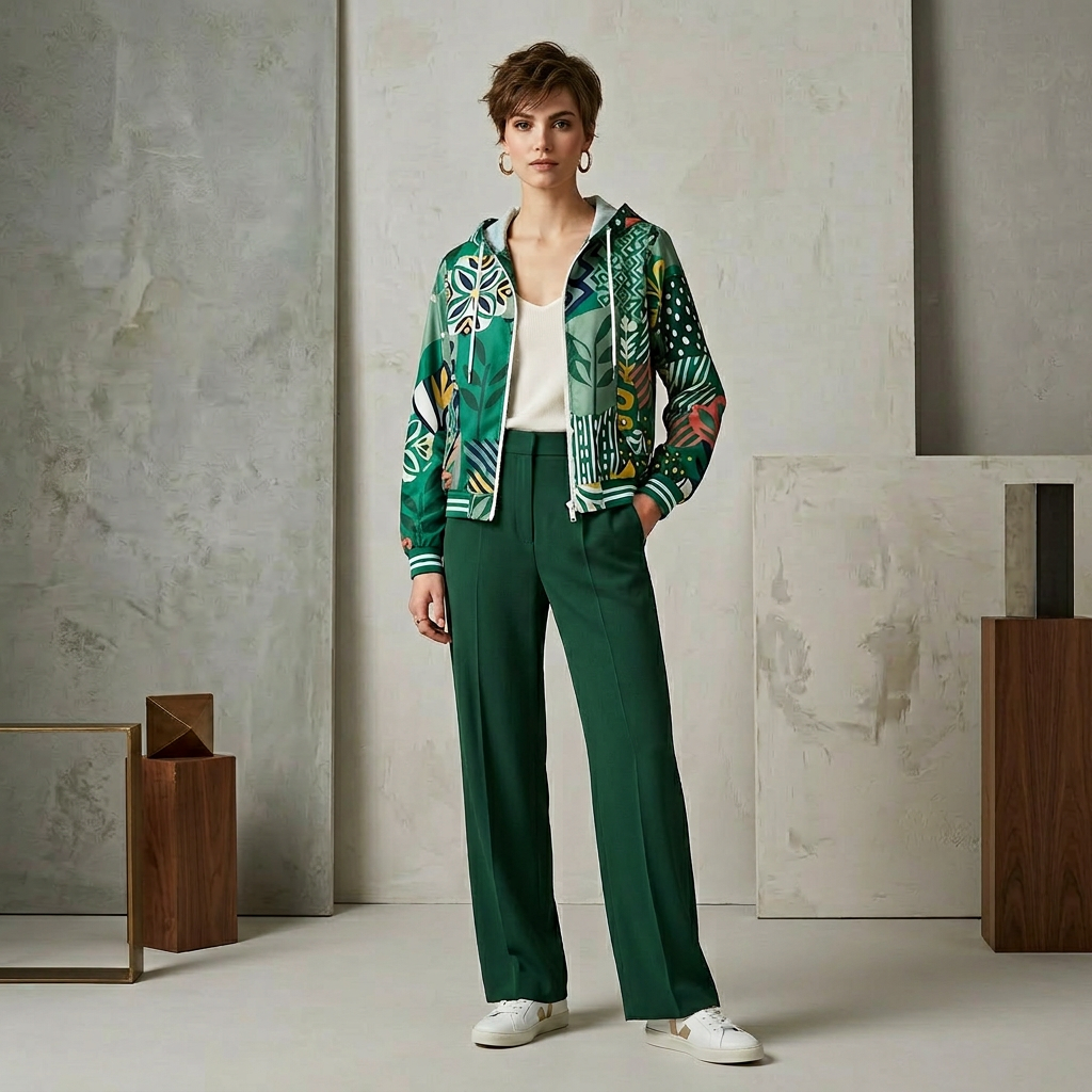 The Chromaflora Limited Edition Outerwear Piece