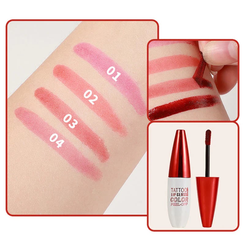 🔥🏆Removable. waterproof. long-lasting lip gloss