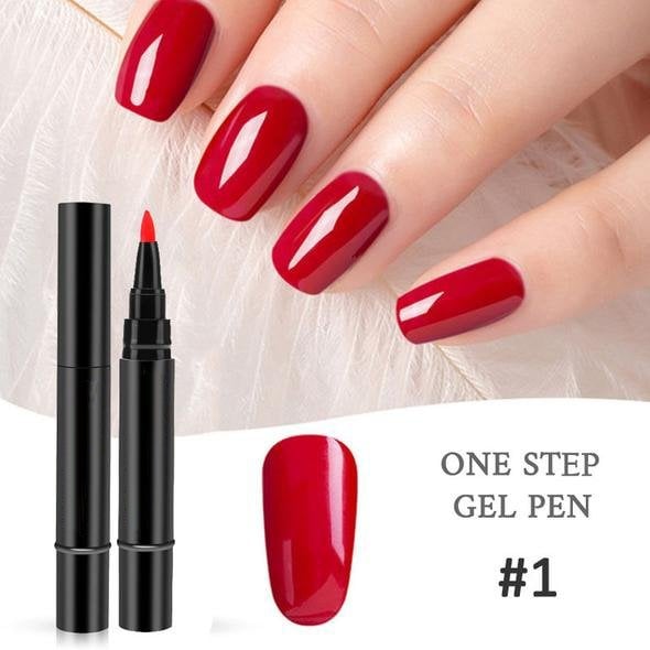 💅 Limited Time Buy 1 Get 1 Free ✨One Step Nail Gel Pen🎨