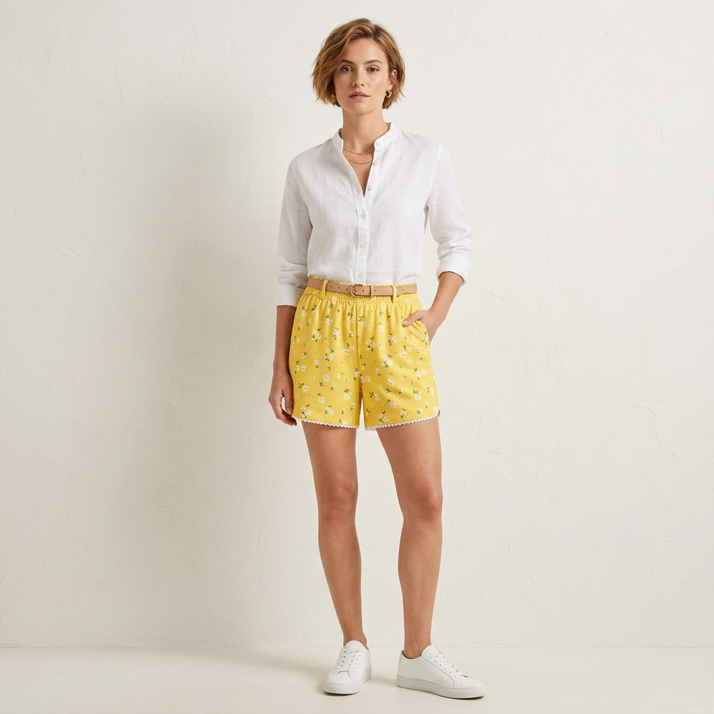 The Floral Bloom Comfy Shorts – Floral Bloom Collection