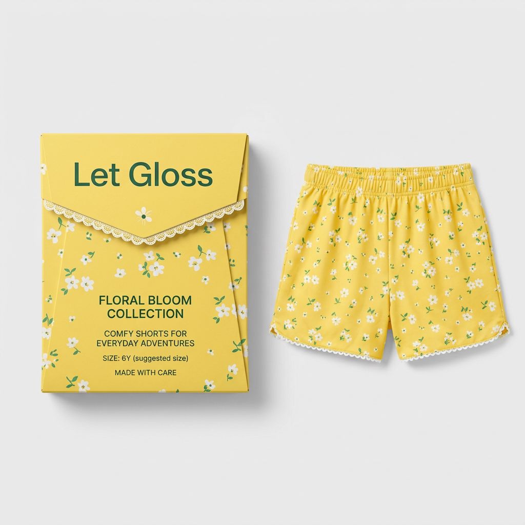 The Floral Bloom Comfy Shorts – Floral Bloom Collection