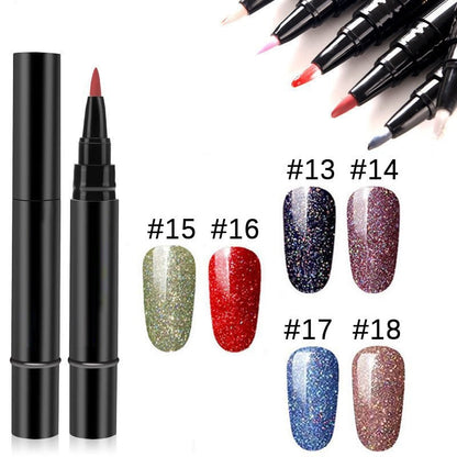 💅 Limited Time Buy 1 Get 1 Free ✨One Step Nail Gel Pen🎨