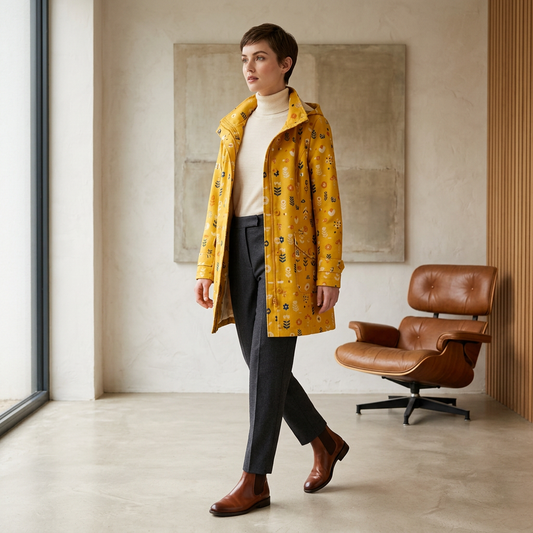 The Plora Rain Trench – Premium Coat Collection