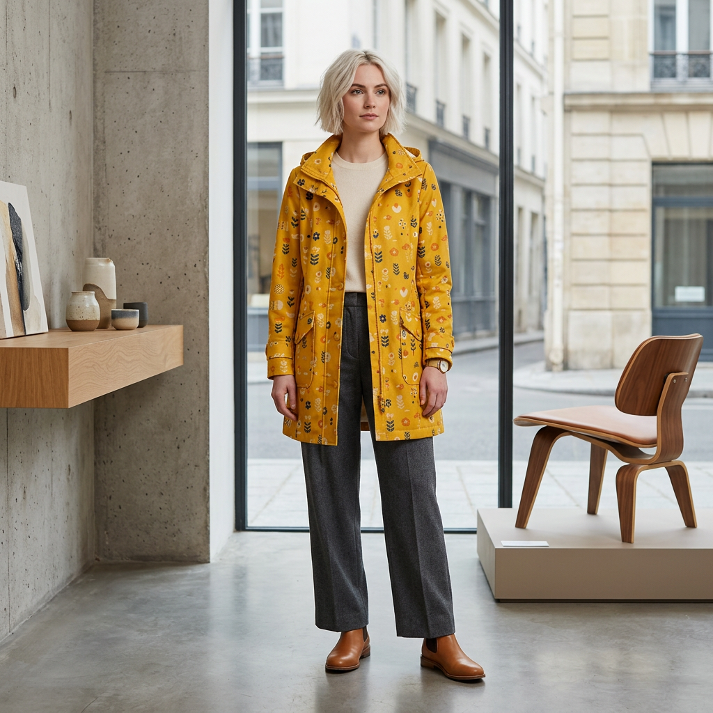 The Plora Rain Trench – Premium Coat Collection