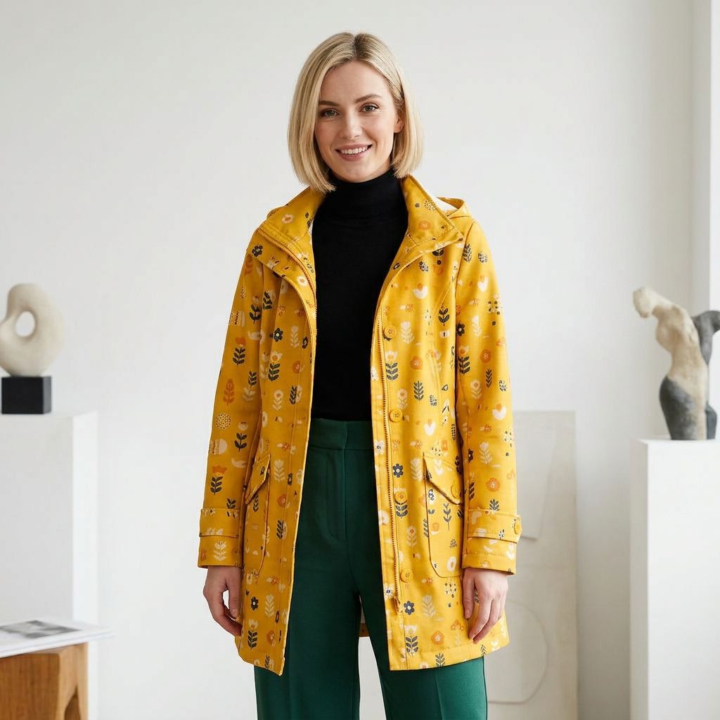 The Plora Rain Trench – Premium Coat Collection