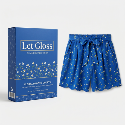 The Floral Printed Shorts – Summer Collection