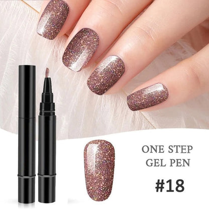 💅 Limited Time Buy 1 Get 1 Free ✨One Step Nail Gel Pen🎨