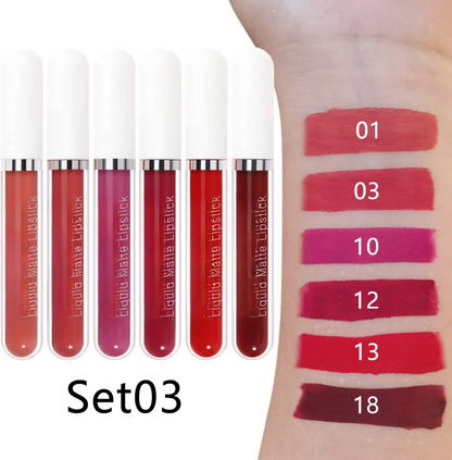 2026 Hot 49% OFF💖10Pcs Liquid Matte Matt Lipstick Set. Long Lasting Lipstick 24 hour Waterproof Lip Gloss